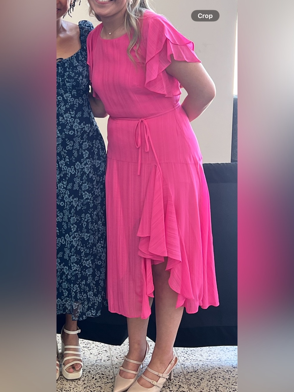 Hot pink Dress